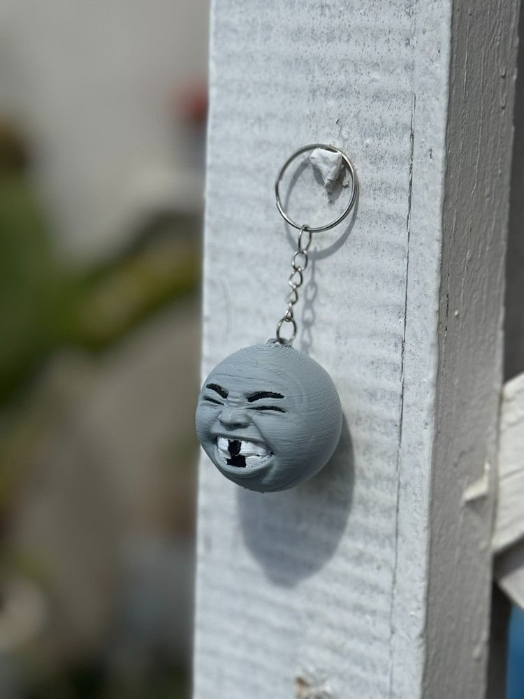 BULLY Kanye West art toy keychain