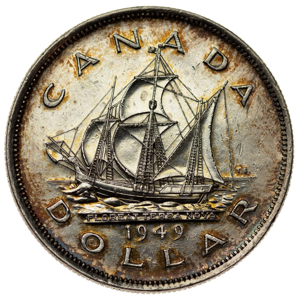 Canada - Dollar 1949 - George VI, Silver