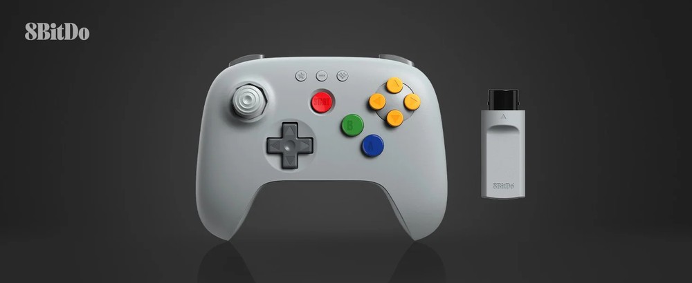 8BitDo N64 2.4G Wireless Controller for Original N64 / Analogue 3D / Windows PC