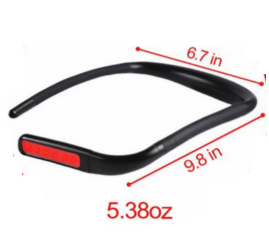 630Nm Red Light Neck Reading Zero Blue Rechargeable Dimmable Portable LED Book