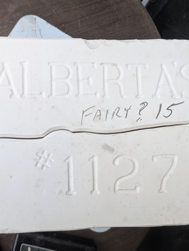 Fairy With Wings Vintage Slip Casting Ceramic Mold