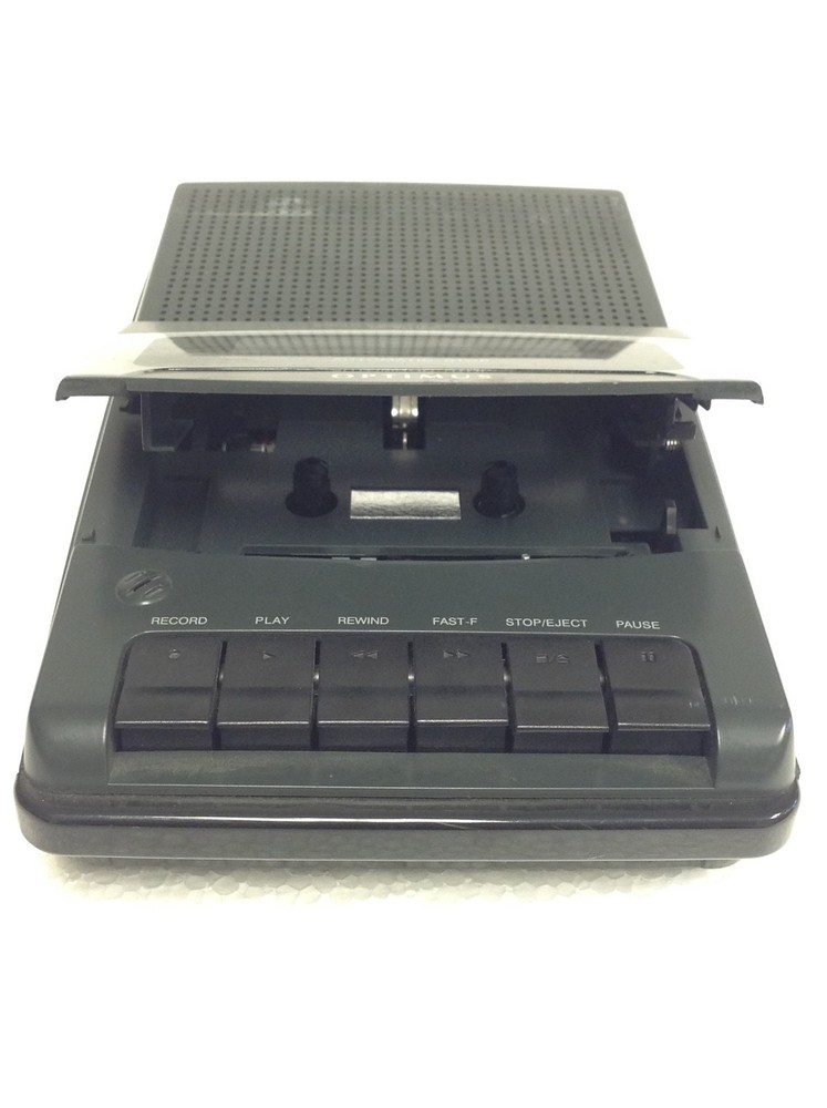 Vintage Optimus CTR-111 Cassette Player Recorder DC/Battery Powered, WORKING