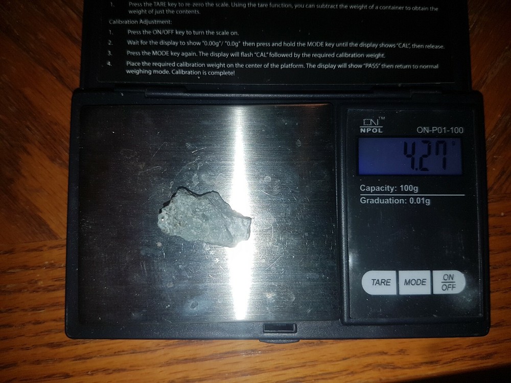 4.2 GRAM Gold IN QUARTZ SPECIMEN