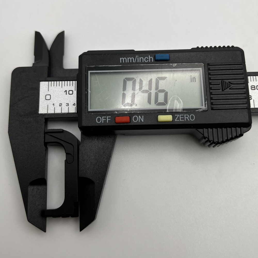 Extended Mag Release for GIock GEN 4 ,Gen 5, Aluminum Black