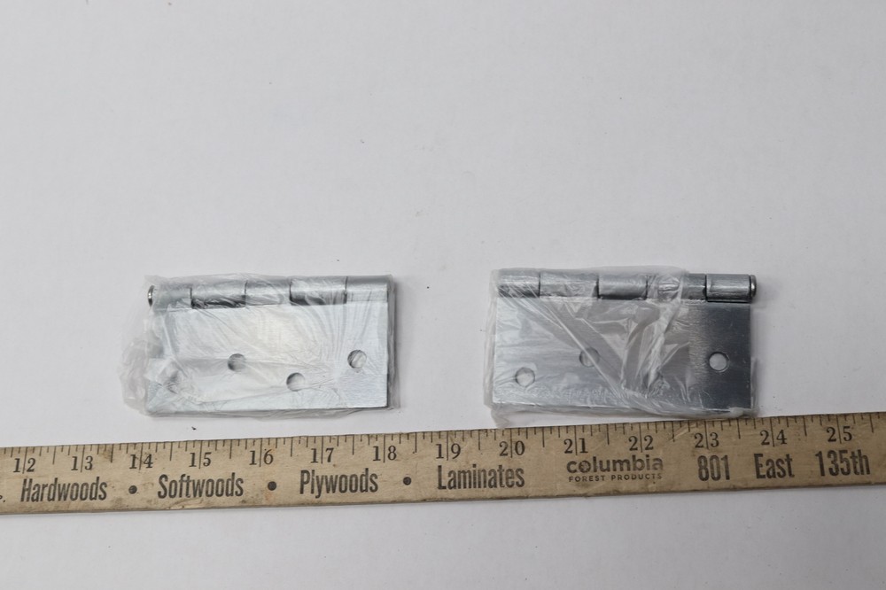 (2) Onward Steel Hinge Square Corner 4" - 822BCB