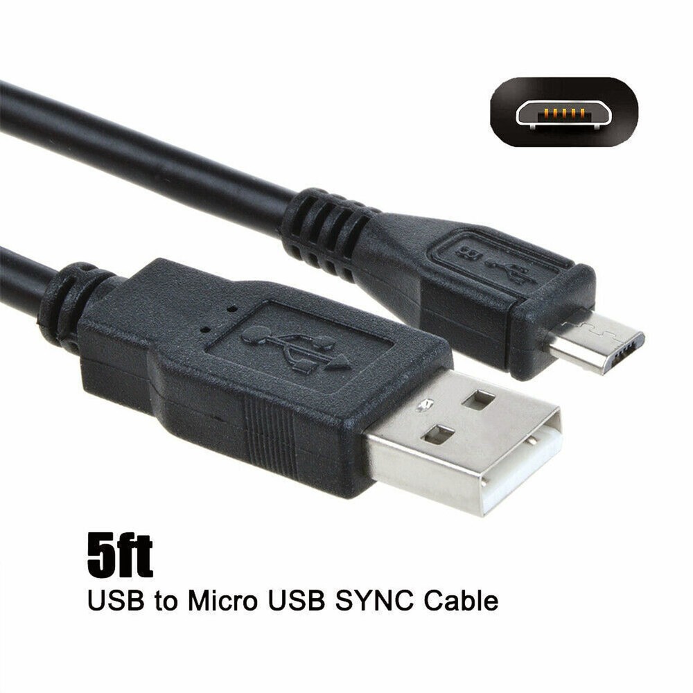 5ft Micro USB Programming Cable Cord Lead for Uniden SDS200 Scanner