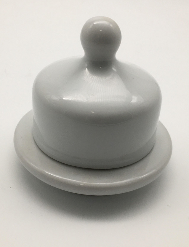 CUTE CERAMIC SINGLE SERVE BUTTER KEEPER