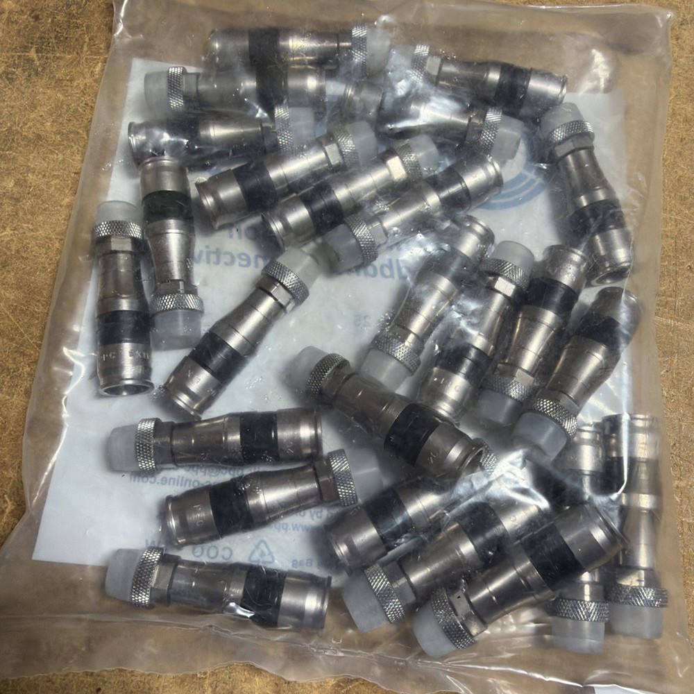 25-Pack of OPPC-Belden EX11N716WSPLUS Compression Connector