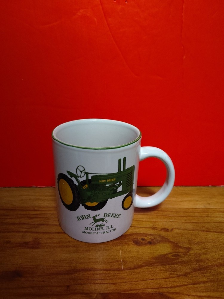 John Deere Tractor Coffee Mug EUC