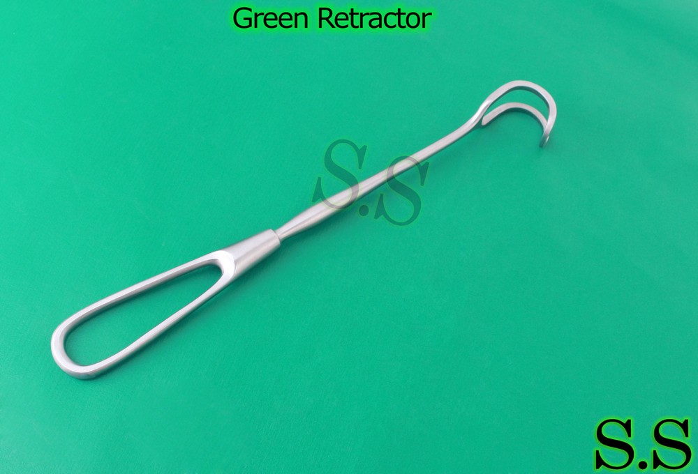 Green Retractor 8.50" (21.6 cm)