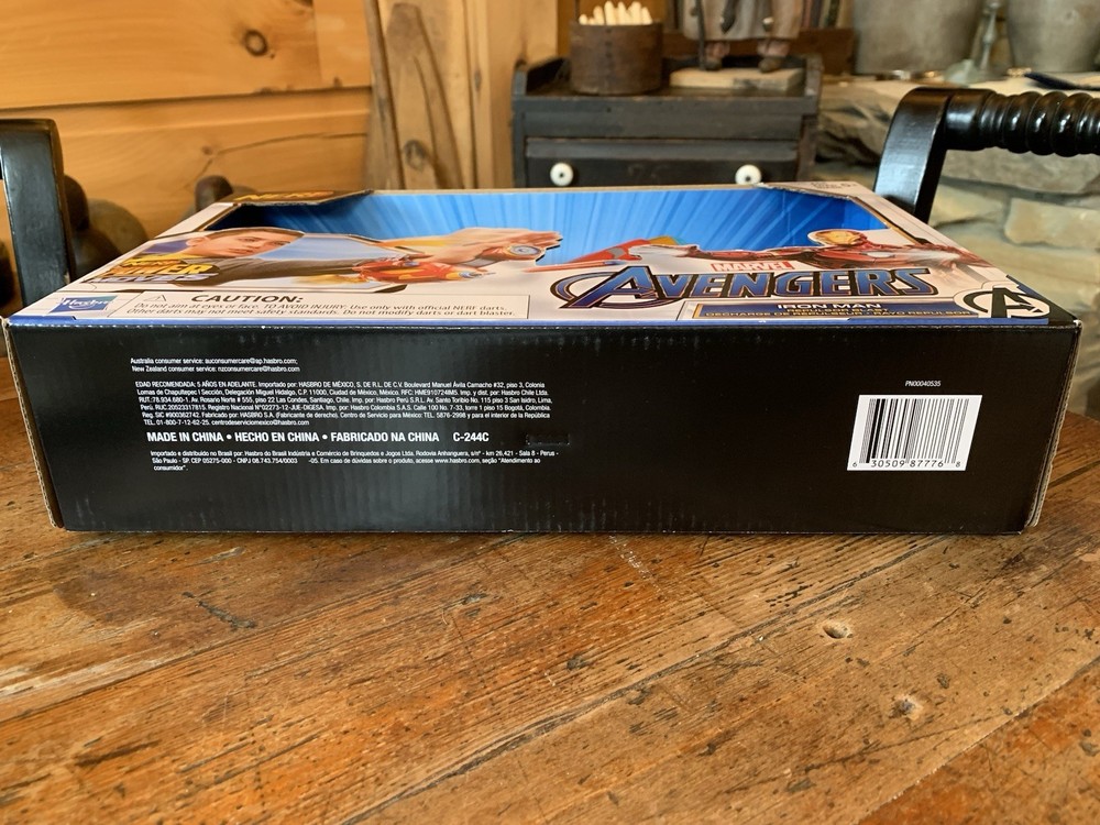 Nerf Power Moves Marvel Avengers Iron Man Repulsive Blast