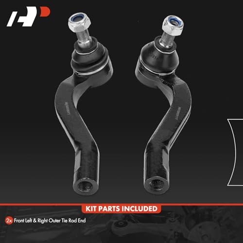 2 x Front Outer Tie Rod Ends Compatible with Lexus LS400 1995-2000