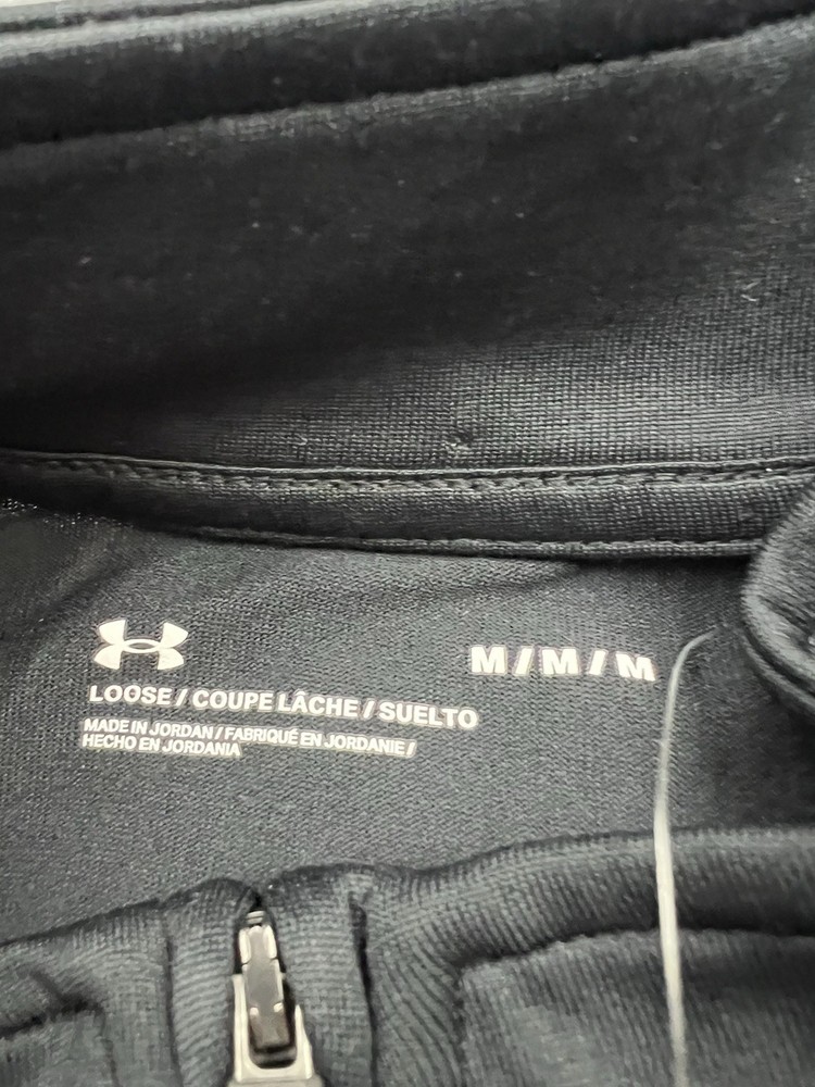 Under Armour Men's Tech 2.0 1/2 Zip Pullover Size Medium Black 1328495 006 NWT