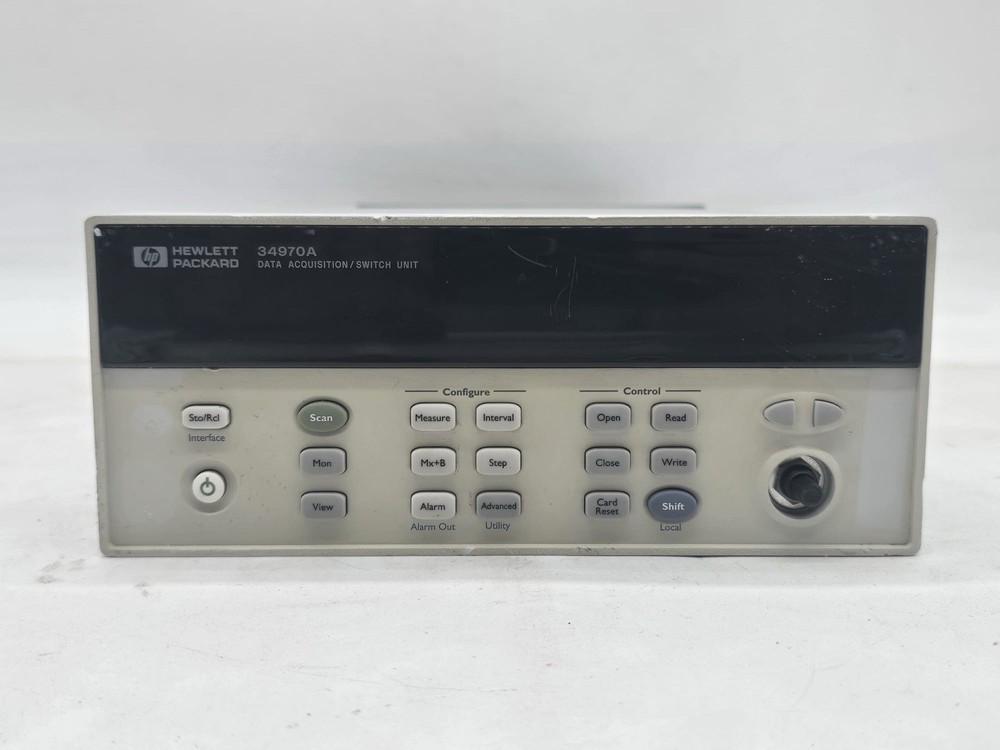 HP Agilent 34970A Data Acquisition / Switch Unit –