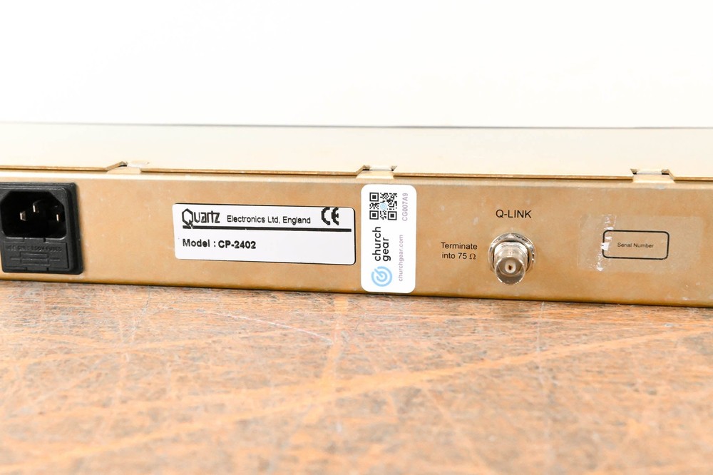 Evertz Quartz CP-2402 1RU 29-Button Remote Control Panel CG007A9