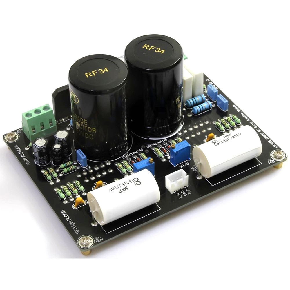 1pc LM3886 2x68W DC Servo Current Dynamic Feedback Power Amplifier Board