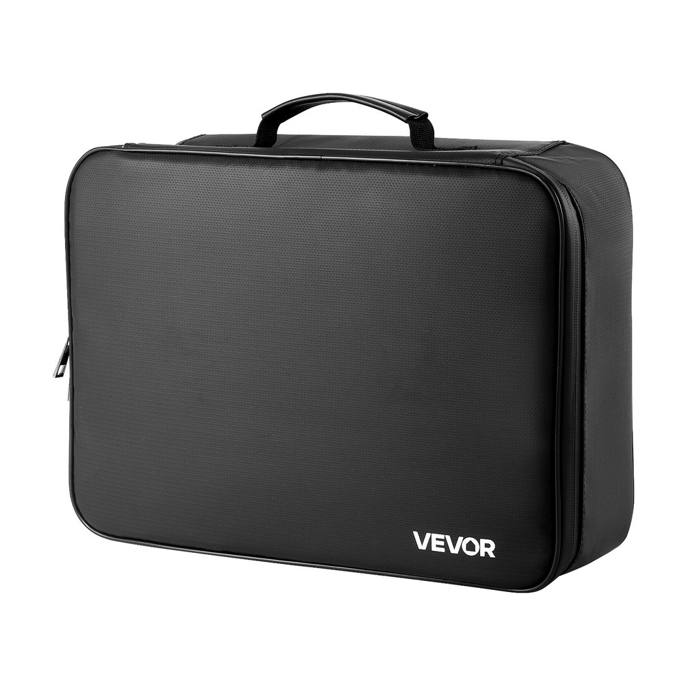VEVOR Fireproof Document Box 1832 ℉ Fireproof Multi-Layer File Box with Lock