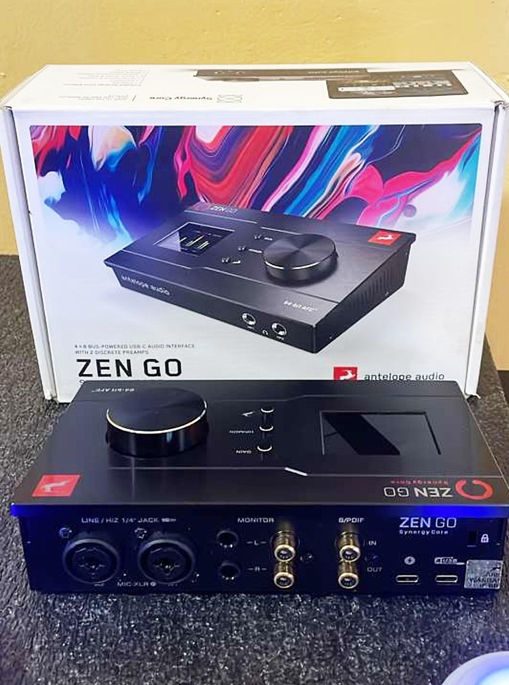 Antelope Audio Zen Go Synergy Core Desktop USB Type-C Audio Interface