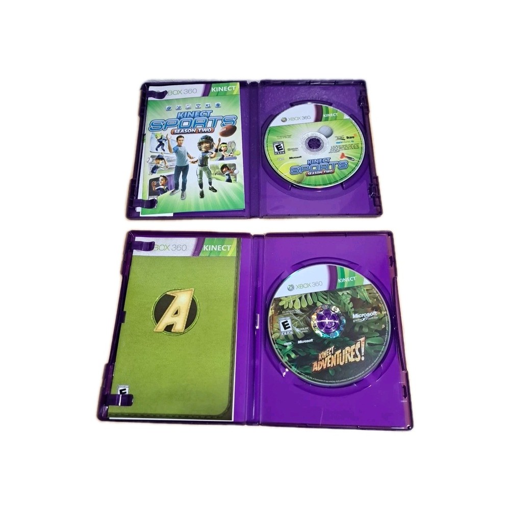 Xbox 360 Kinect Bundle: Sensor Bar 1414 with 8 Kinect Games