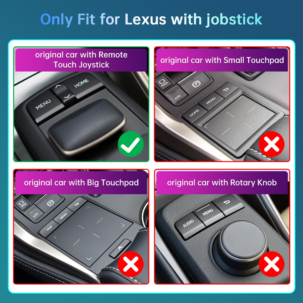 Wireless Carplay Android Auto Module For Lexus RX 2016-2019 Mirror Link AirPlay