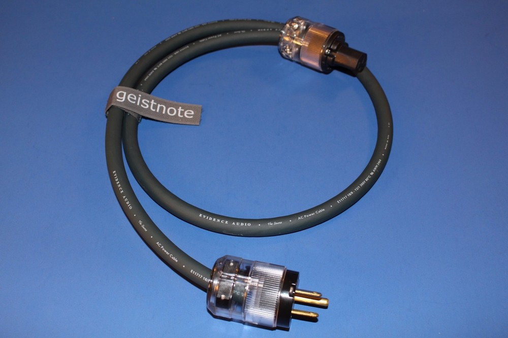 7' Power Cable ~ Evidence Audio The Source 7 ft ~ FREE BAG