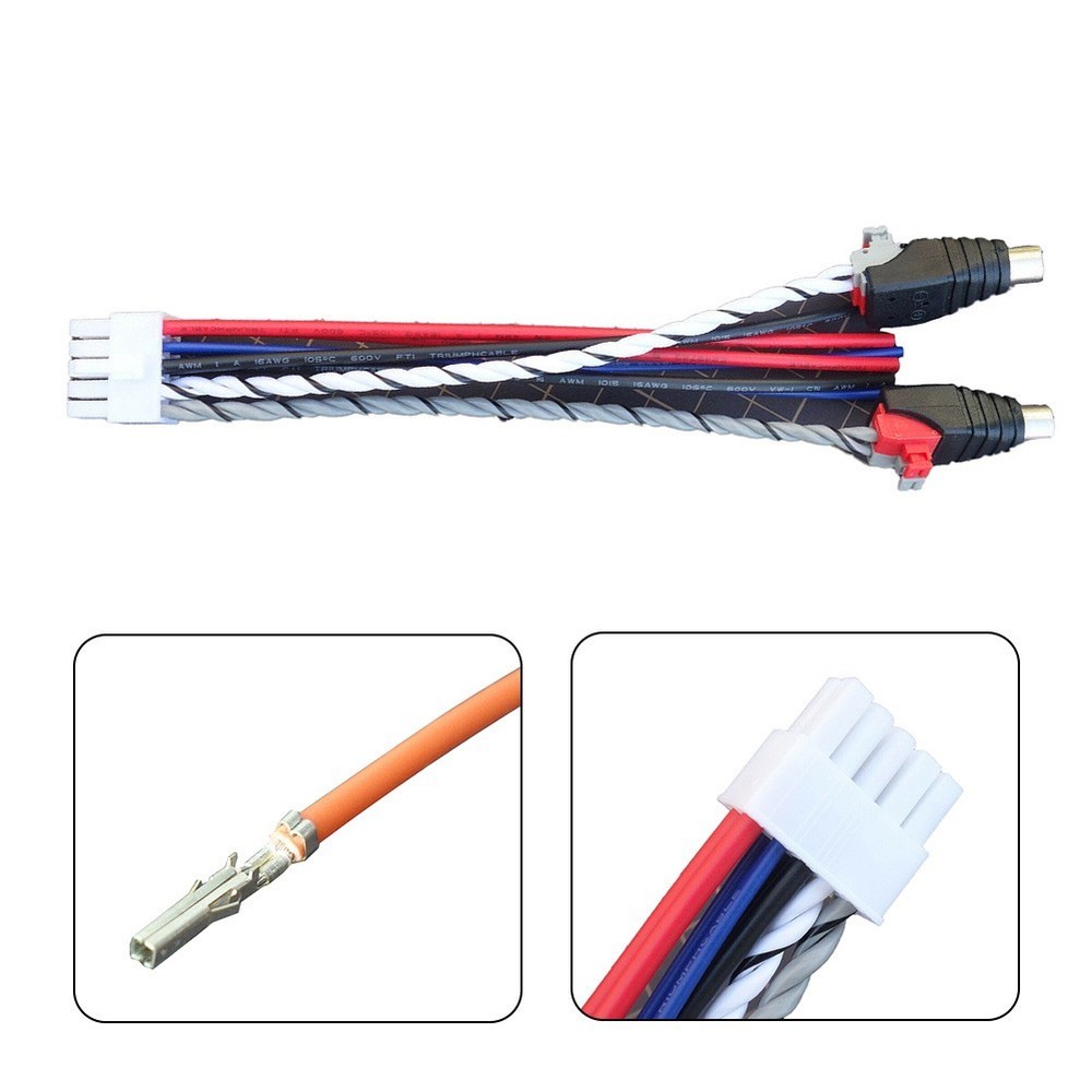 For Dual TBX10A Bundle-Plug Wire Harness Speaker 10 Pin 10 Thread Accessories