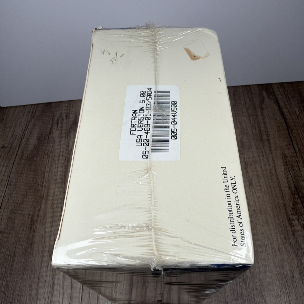 Microsoft Fortran Optimizing Compiler 5.0 - 1989 Vintage SEALED
