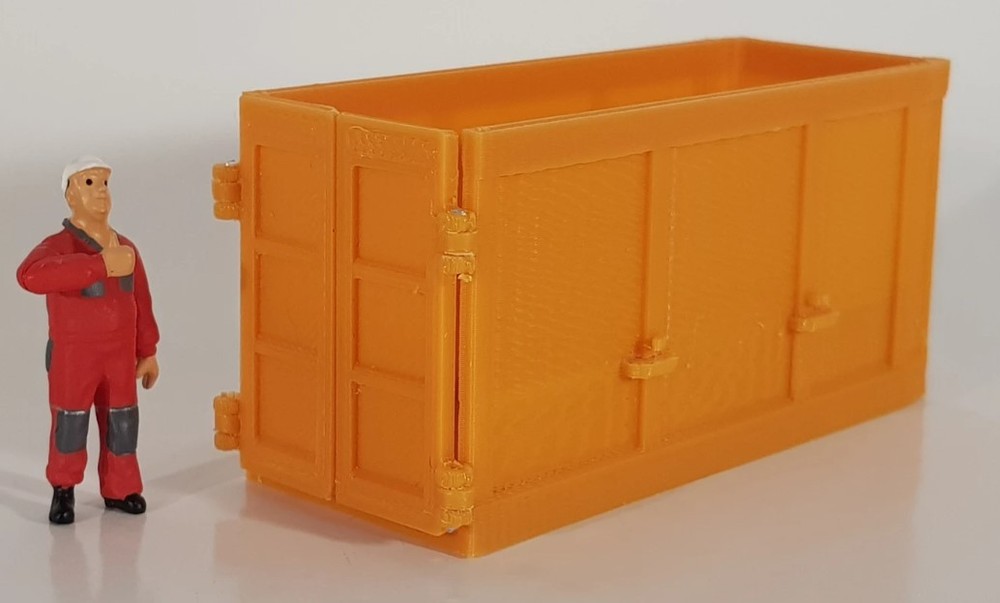 MSM,11m3 waste container - miniature, 1/50, MSM5469/01