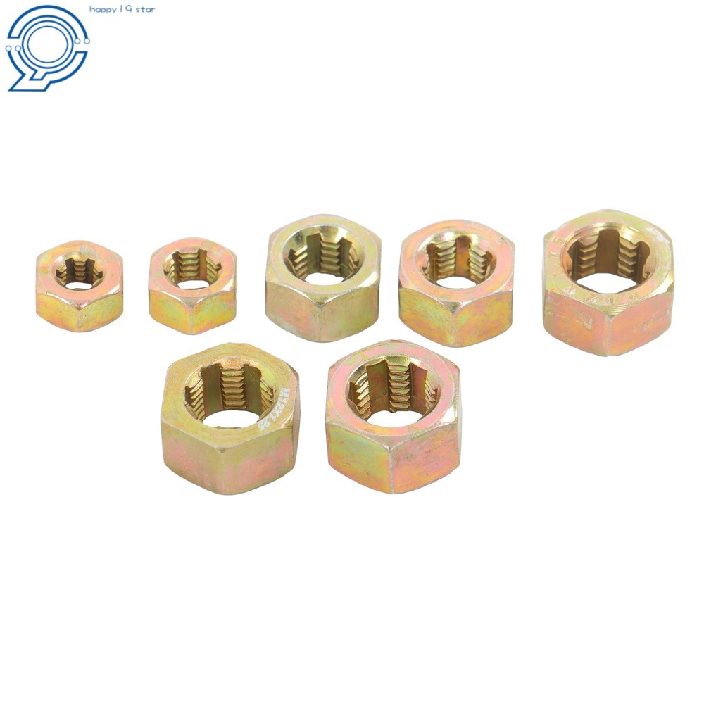 15pcs Metric Thread Chaser Set Rethread Repair Tool Thread Restorer Set M6-M12