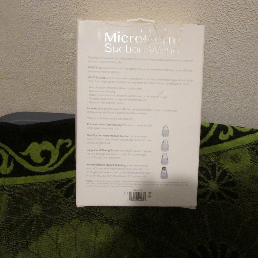 New Nord + Bare 5 Piece Microderm Suction Wand