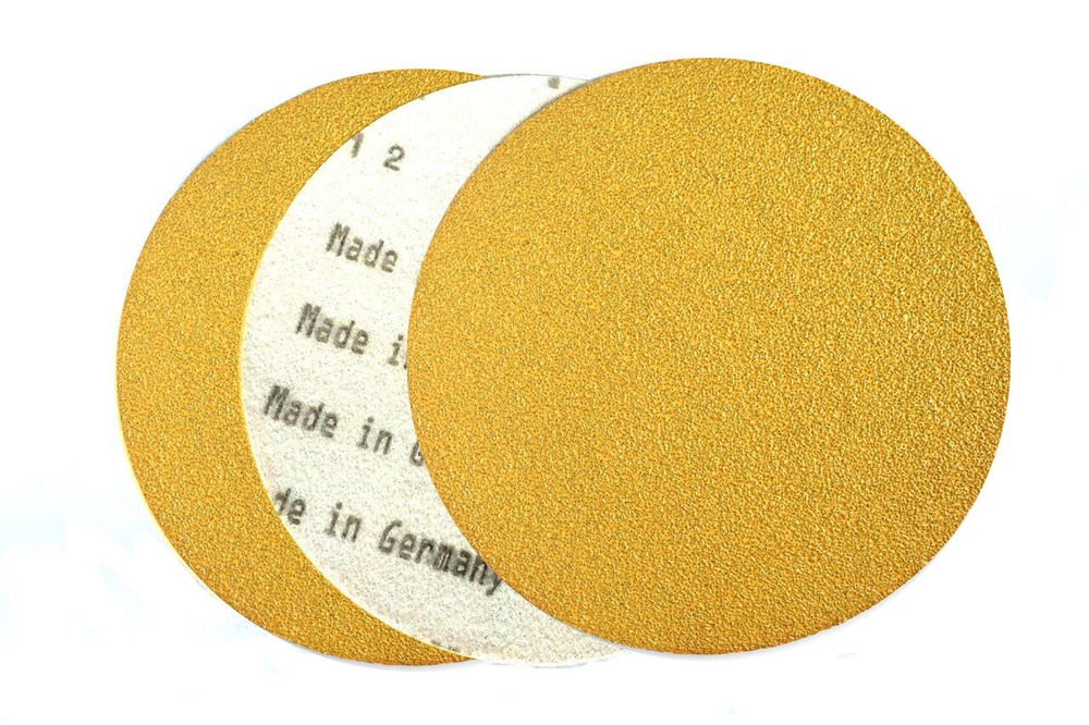 Starcke Premium 8 Inch Gold Hook and Loop Grip Sanding Discs
