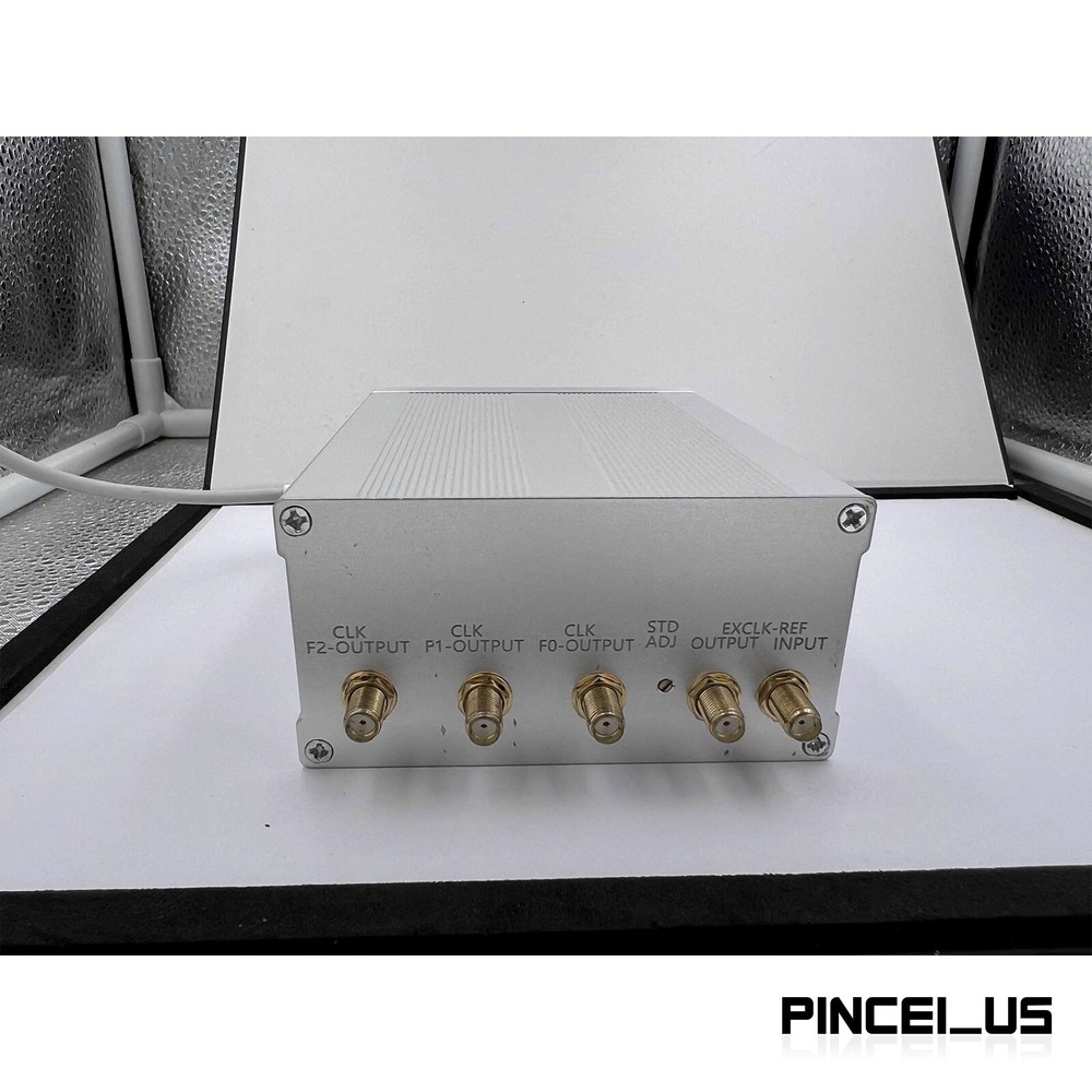 10M 0.1ppm OCXO Adjustable Frequency Standard 2.5K-200M Clock Source Module pe66