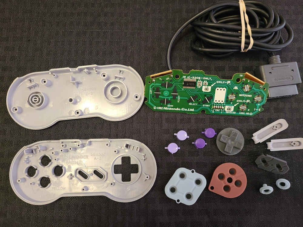 Refurbished SNES Super Nintendo Original Controller Authentic OFFICIAL SNS-005