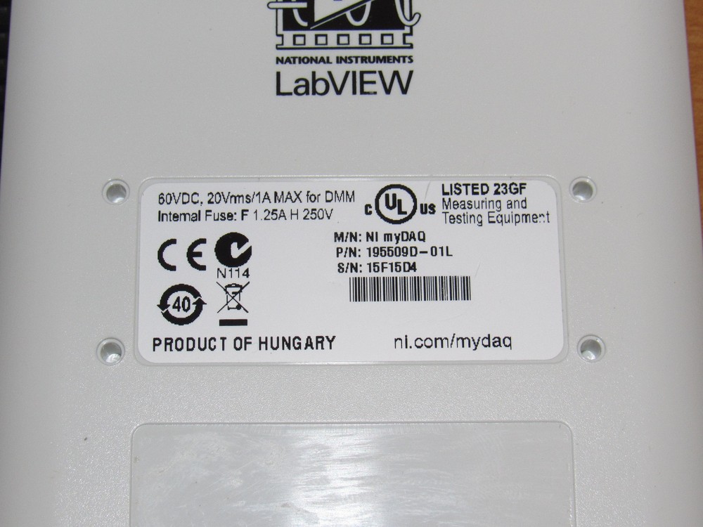 National Instruments NI myDAQ Student Instrumentation Device - UNTESTED