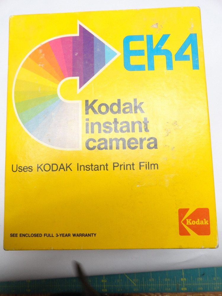 Kodak EK4 Instant Print Camera Vintage