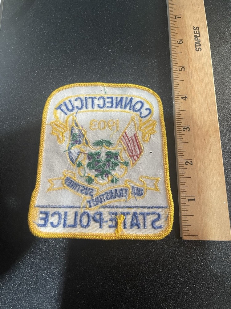 Connecticut State Police Patch