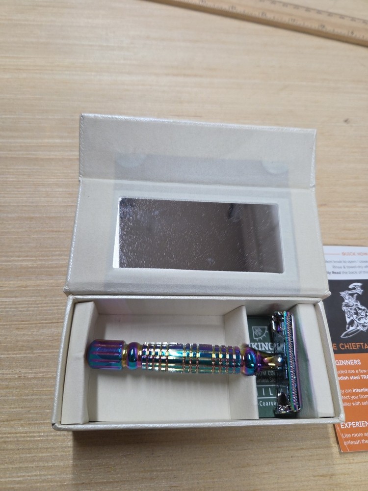 VIKINGS BLADE The Chieftain Double Edge Safety Razor