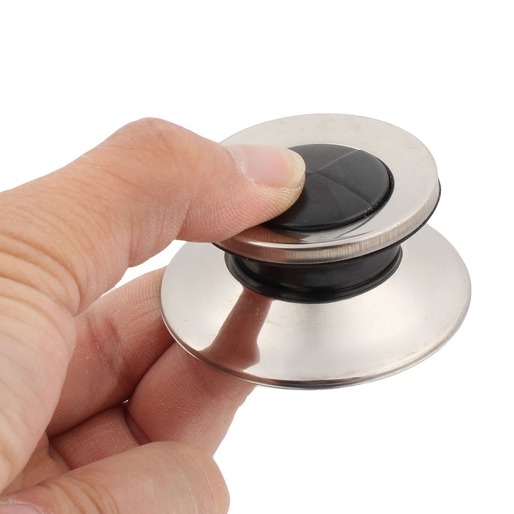 Kitchen Round Pan Handle Handle Cover Pot Knob Silver Tone