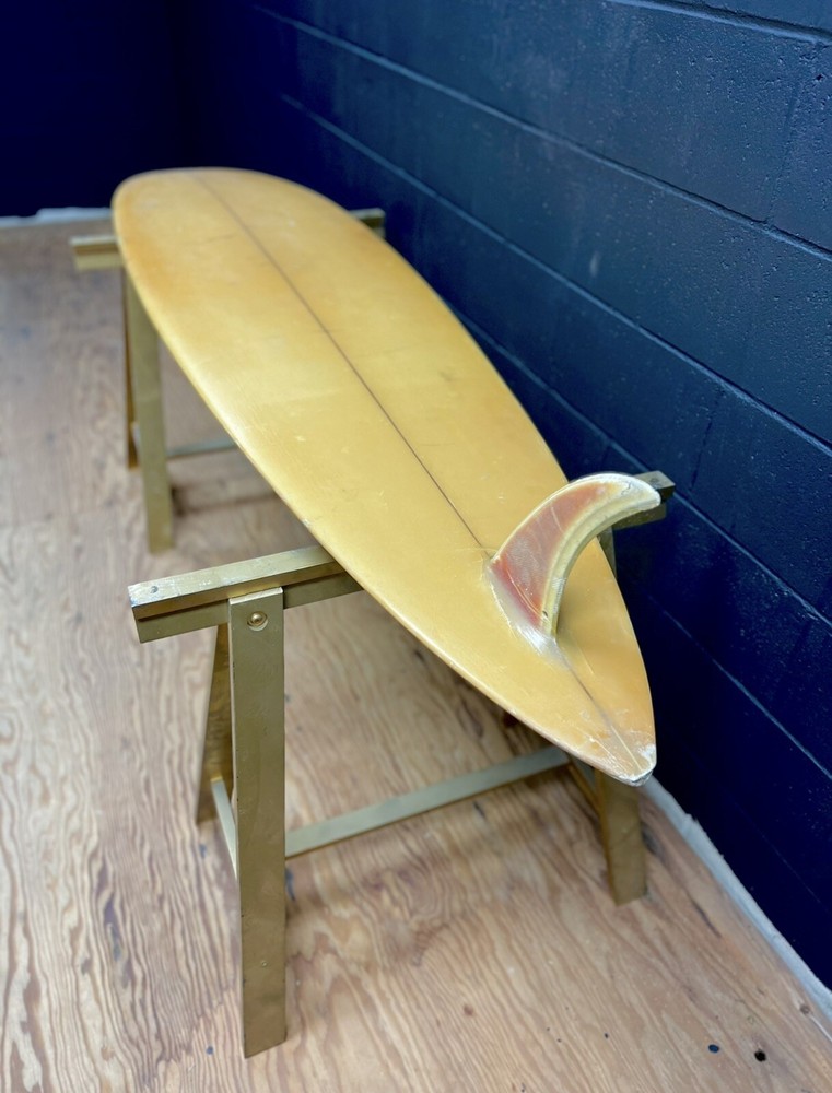 Vintage 1970’s Lightning Surfboard Signed T-Fish Single Fin See!!!
