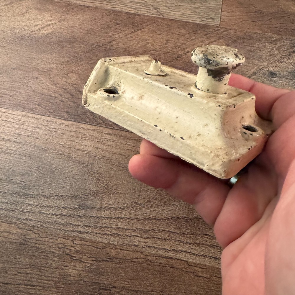 Vintage Eagle Deadbolt Lock GREAT ACTION No Key