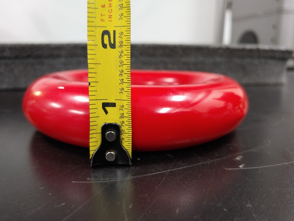 2LB PVC Coated Lead Donut