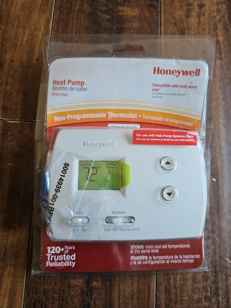 Honeywell RTH3100C Digital Non-Programmable Thermostat