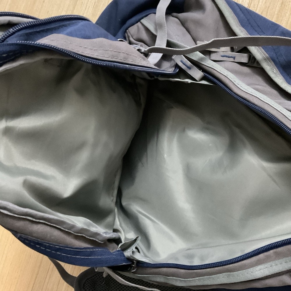 High Sierra Fatboy Daypack Backpack Blue Gray Adjustable