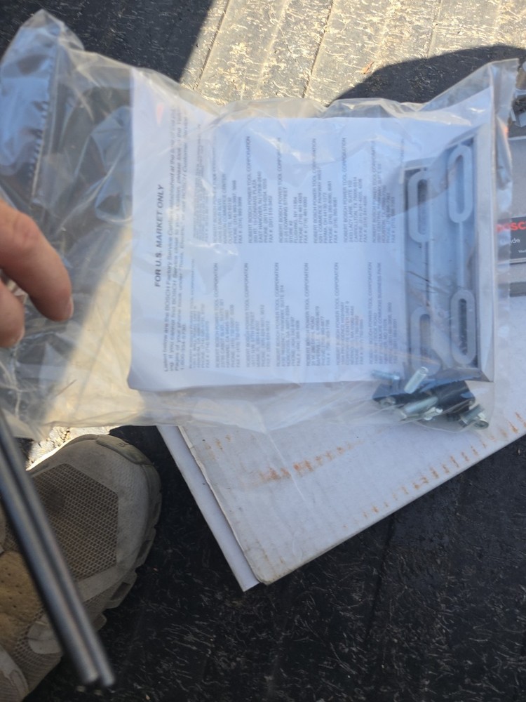 Bosch Router Edge Guide 82995 for 1604Wood working tool accessory box find