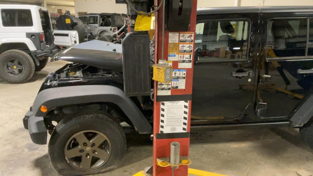 Used Windshield Frame fits: 2011 Jeep Wrangler Grade A