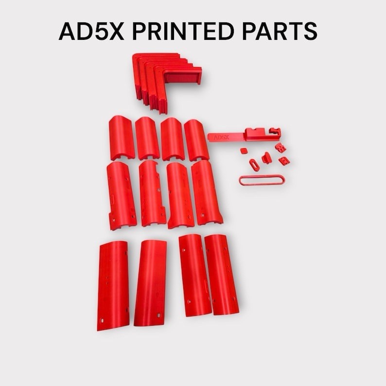 flashforge ad5x enclosure Printed Parts Only