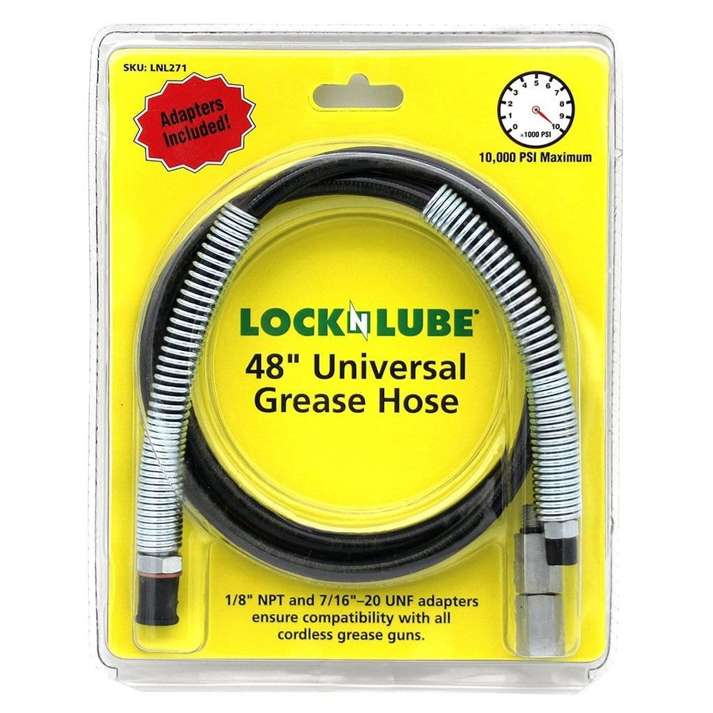 LockNLube 48" Grease Hose Assembly