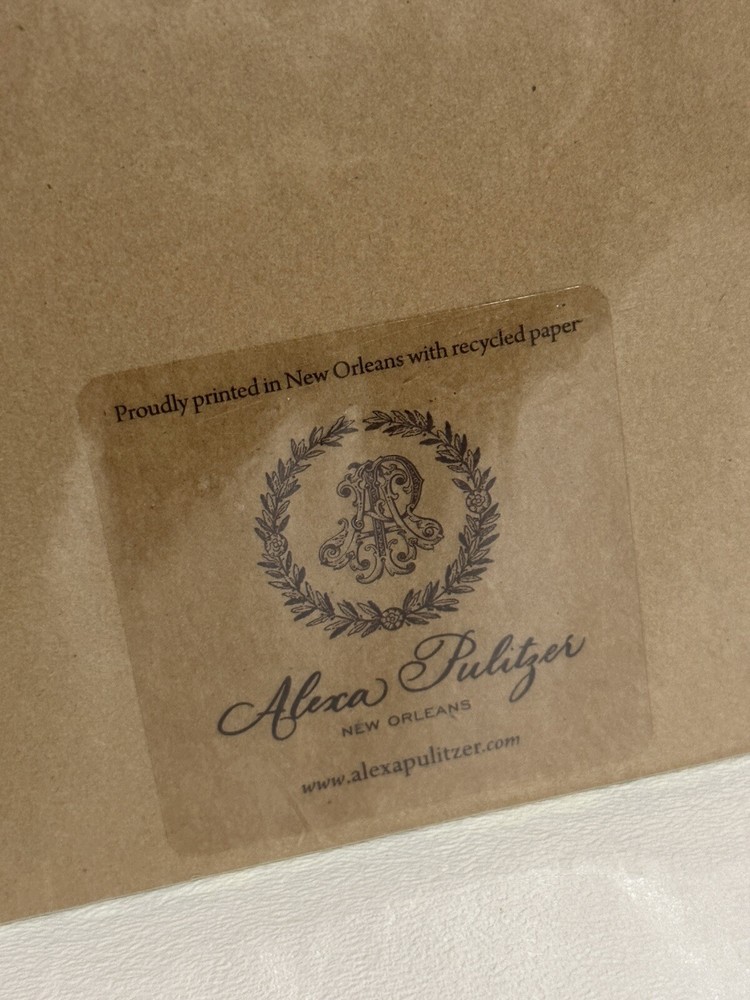 Alexa Pulitzer | NOTE PAD | Damask Design | Green