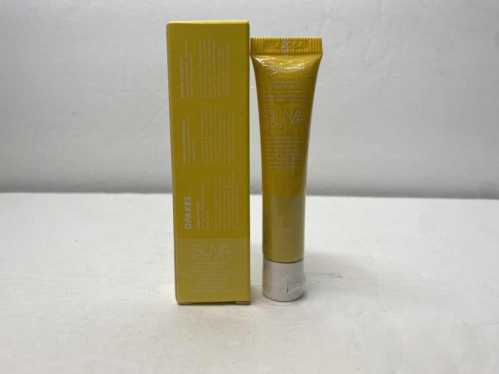 SUVA Opakes Cosmetic Paint • Hello Yellow • 0.31 Oz
