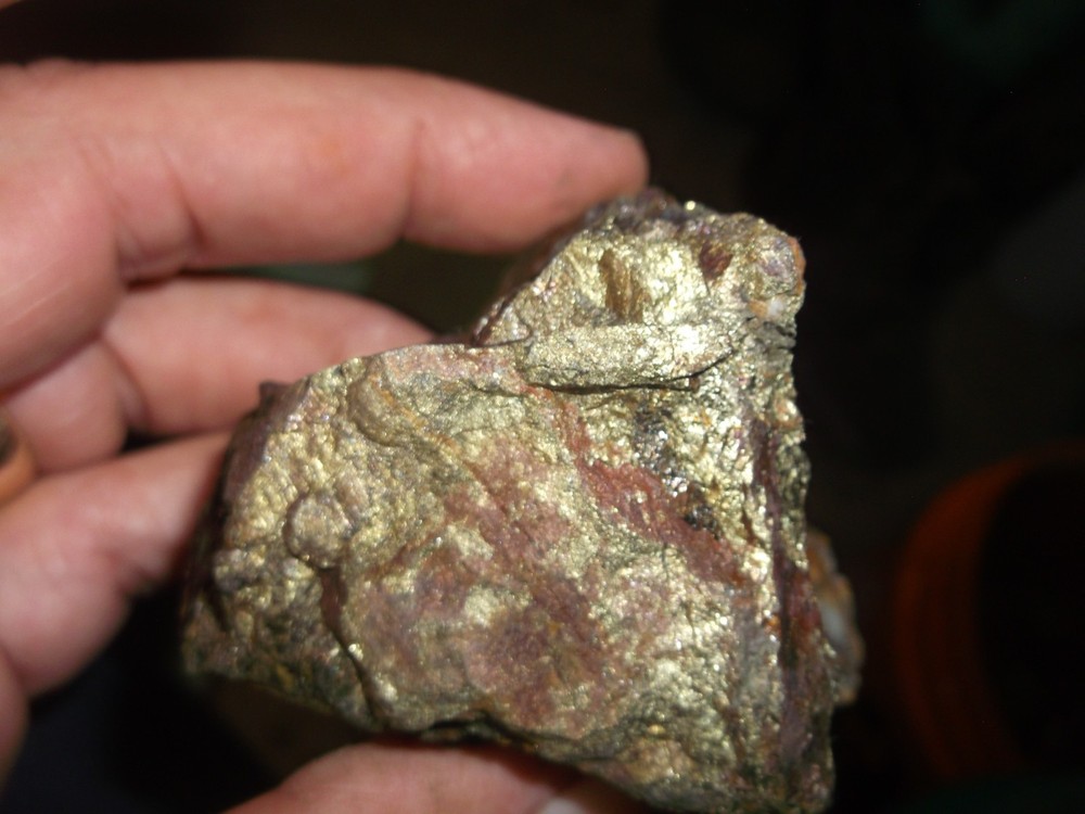 Gold, silver, copper, 362 grams samples ,ore high grade .
